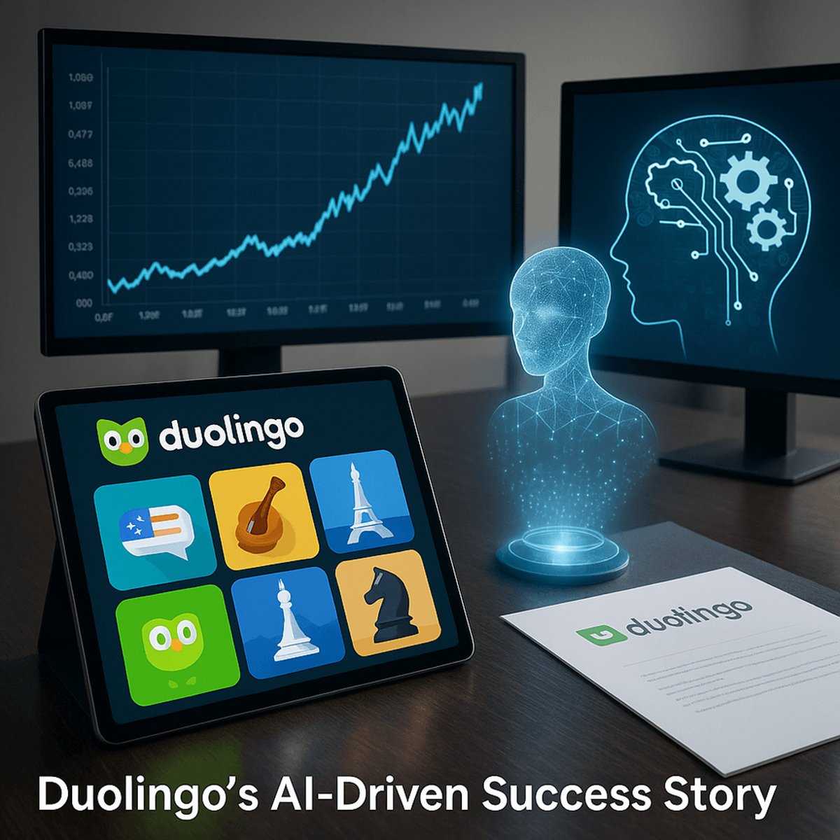 Duolingo: AI-Driven Growth Spurs Stock Surge