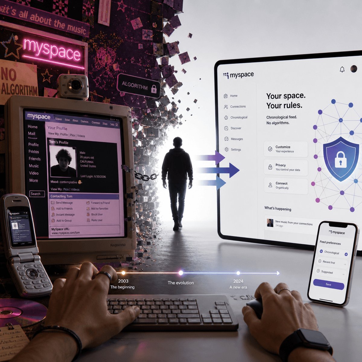 Myspace plots comeback as antidote to algorithm fatigue