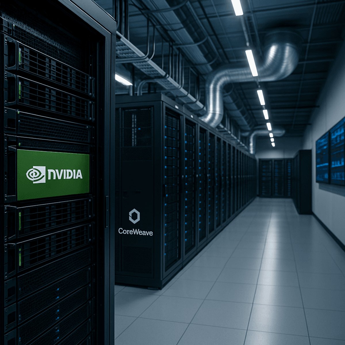 NVIDIA Invests $2B in CoreWeave for 5GW AI Factory Push