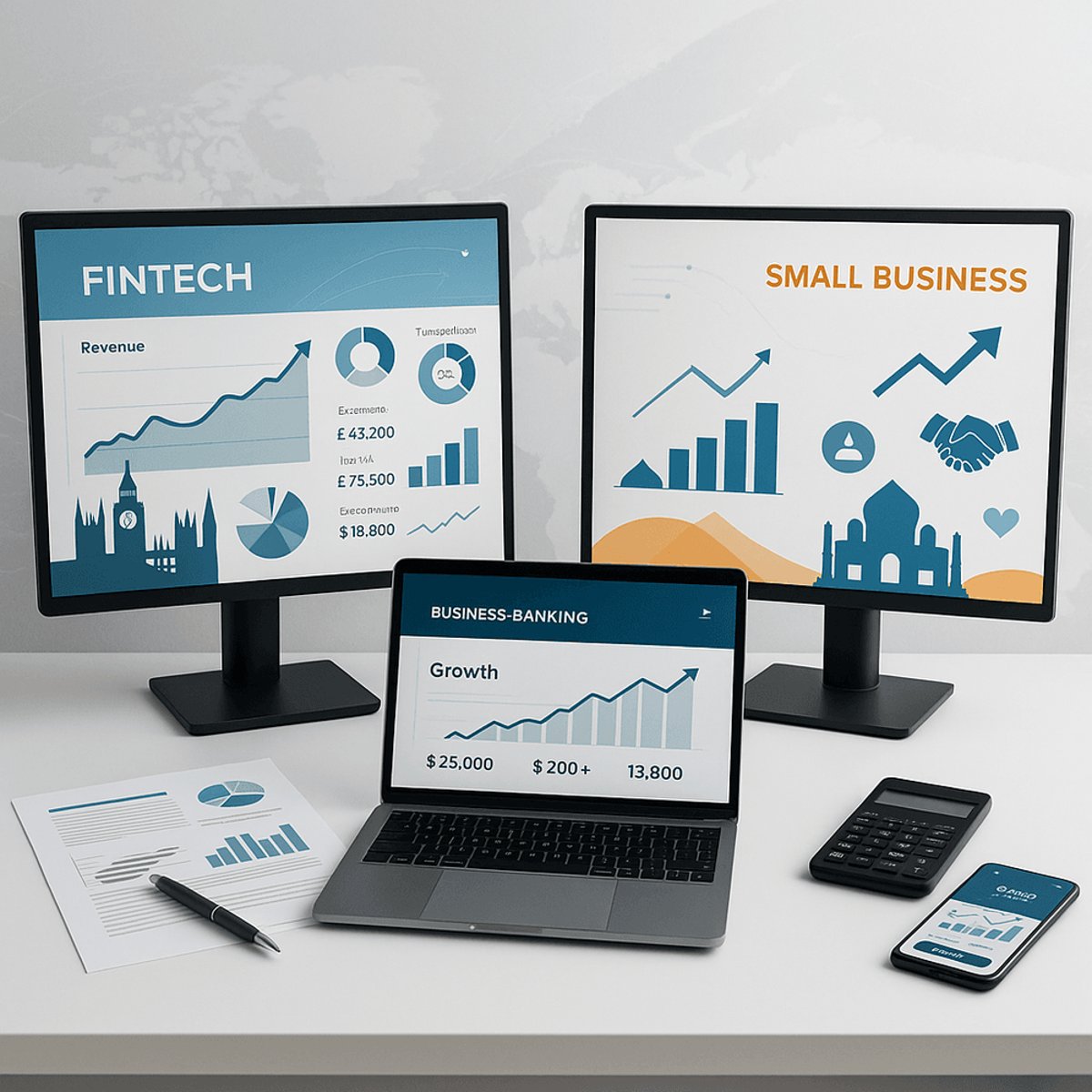 UK Fintech Tide Hits $1.5B Unicorn Status on India SME Boom