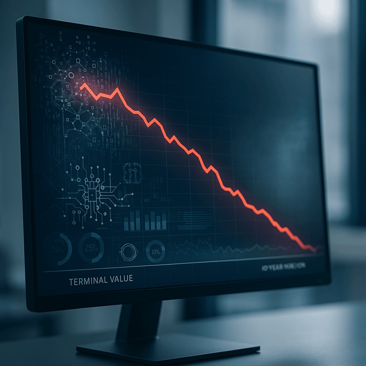 Software Stocks Crater as AI Threatens Terminal Value Assumptions
