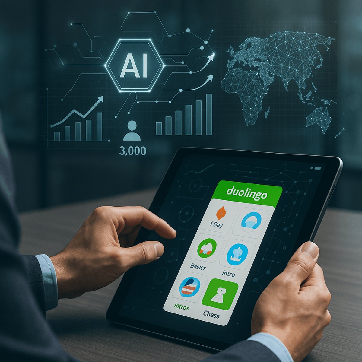 Duolingo Booms: AI-Driven User Growth Outpaces Market