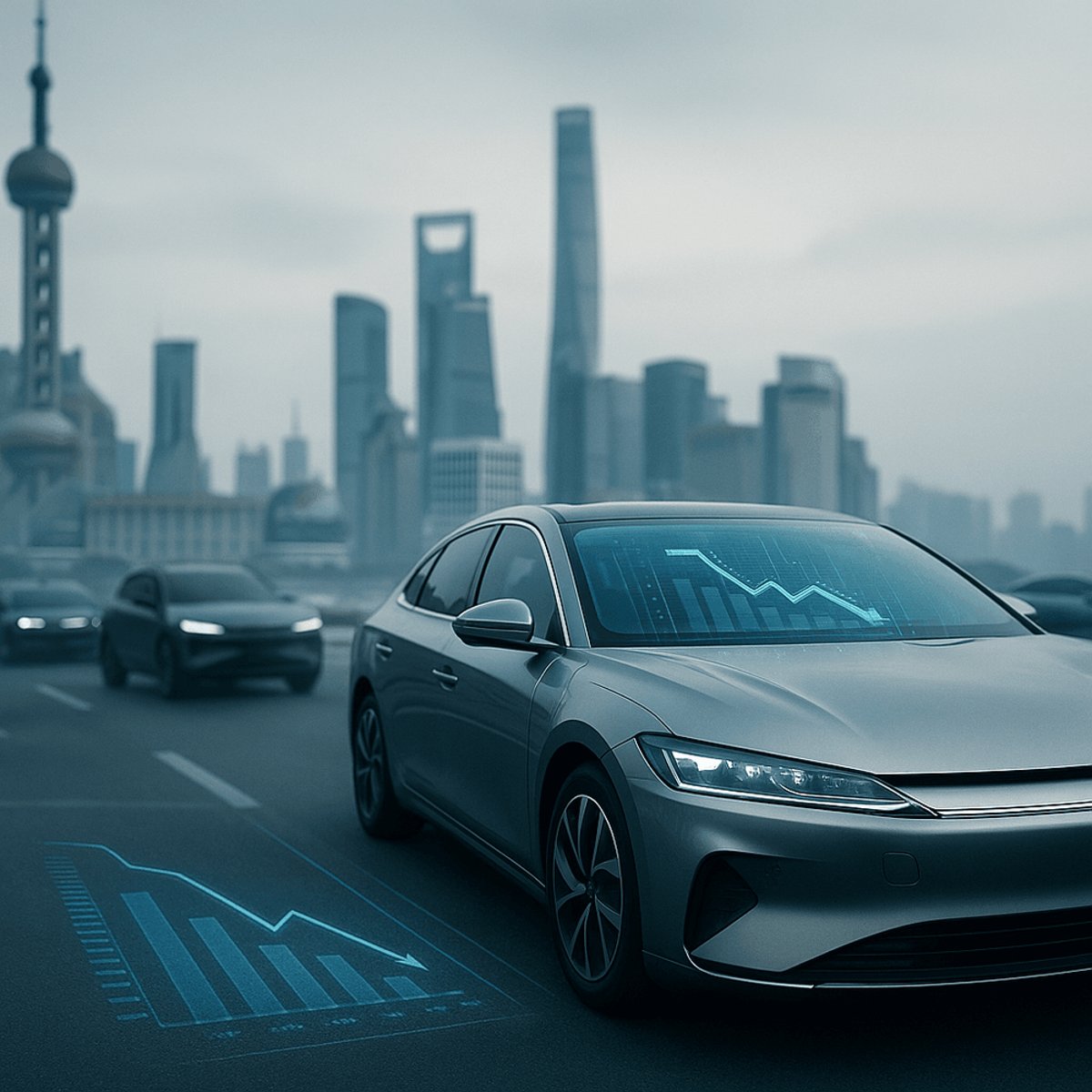 BYD Sales Tumble as China's EV Market Cools