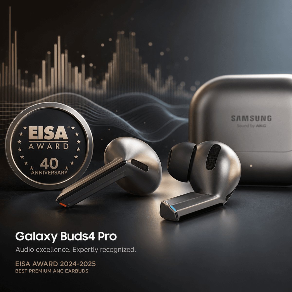Samsung Galaxy Buds4 Pro Wins First EISA Audio Award