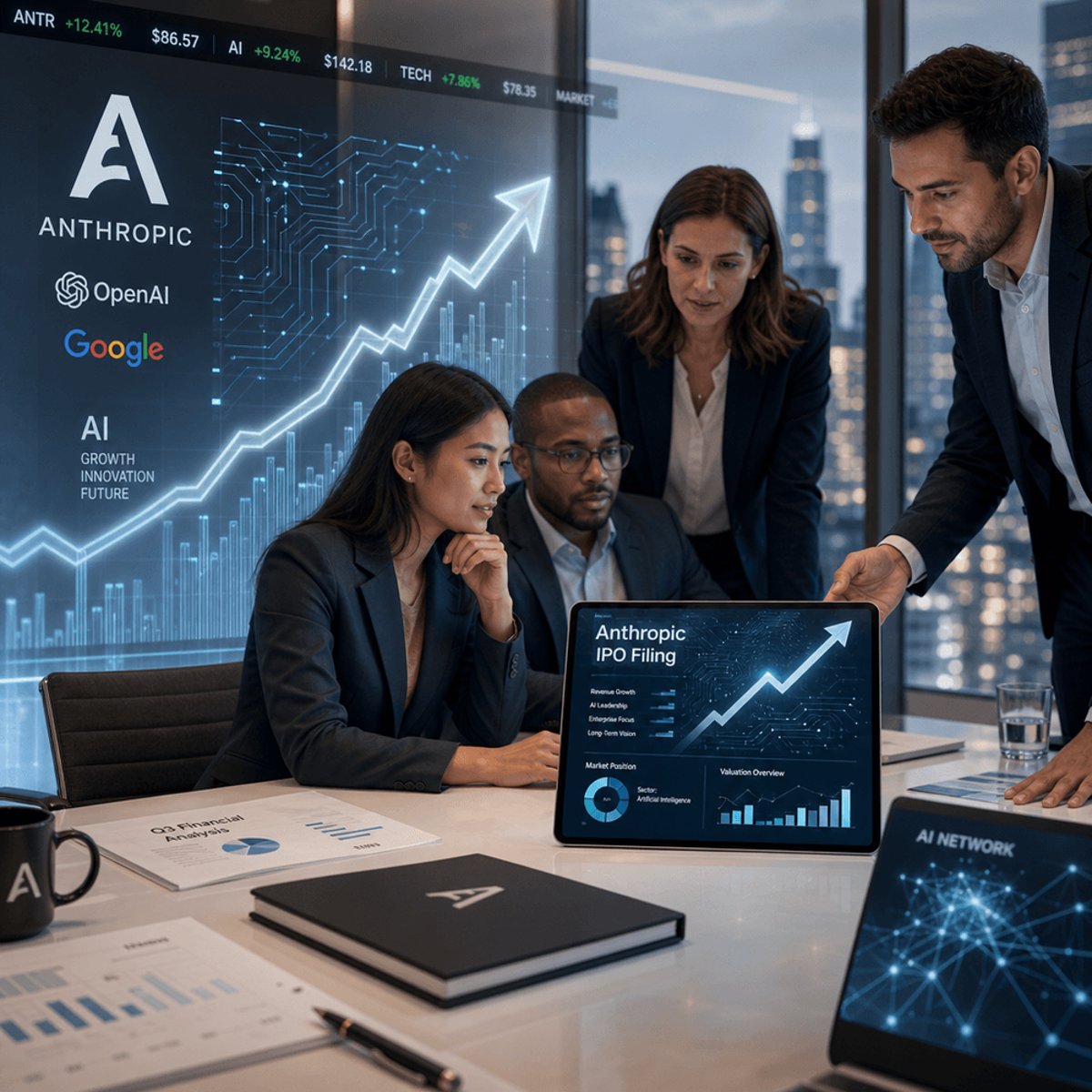 Anthropic Files Confidentially for IPO in Major AI Market Move