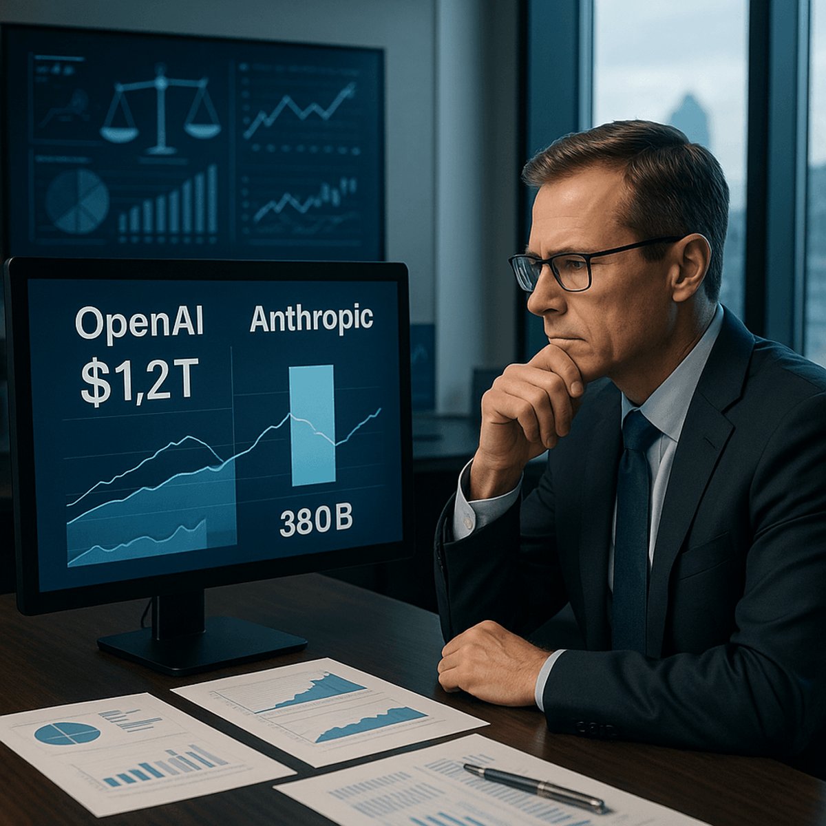 OpenAI Investors Eye Anthropic as $1.2T Valuation Looms