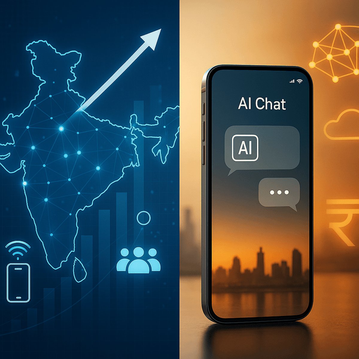 AI Giants Bet Big on India, Trading Revenue for Users