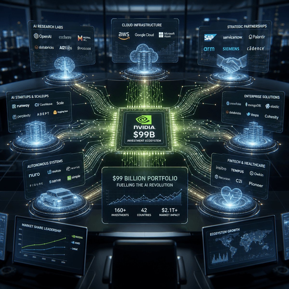 Nvidia's $99B Bet: AI's Biggest Backer Emerges