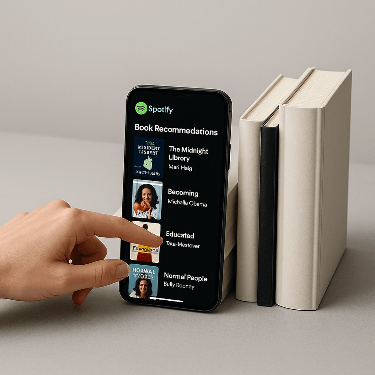 Spotify Pivots to Physical Books, Challenging Amazon's Grip