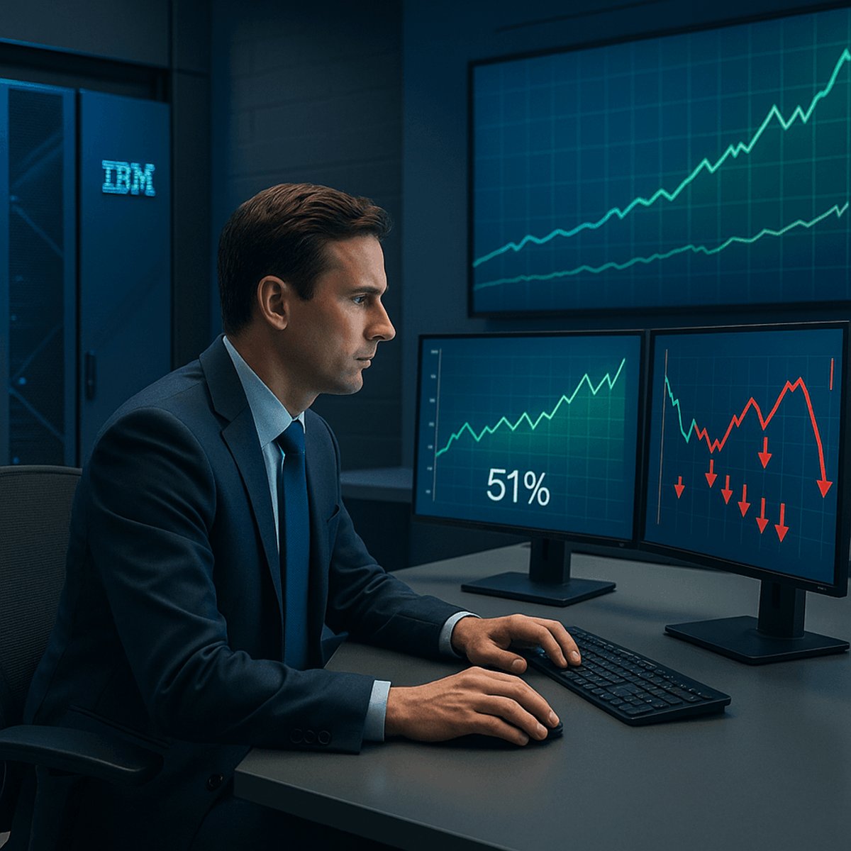 IBM Beats Earnings But Stock Drops on Flat Guidance