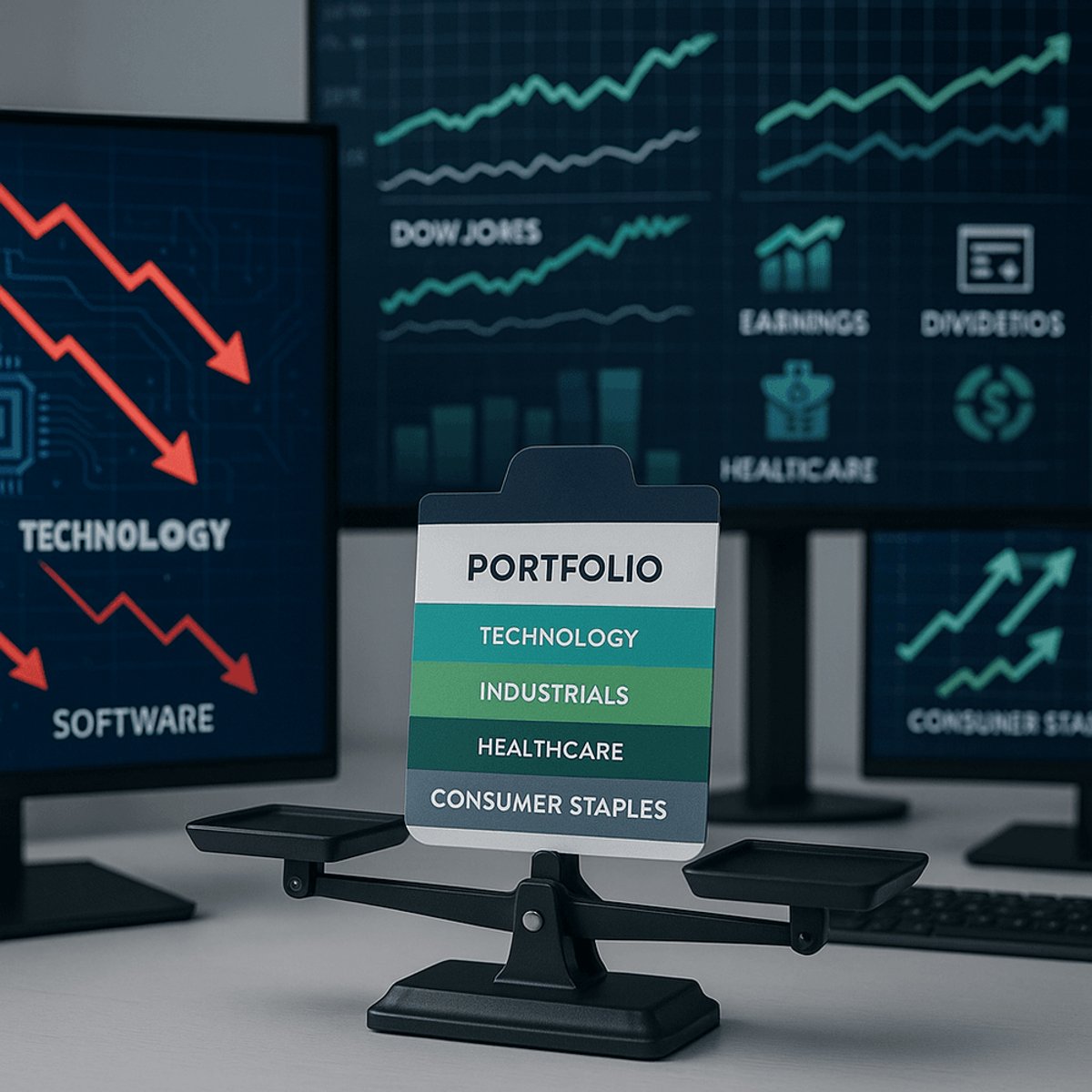 Tech Sell-Off Sparks Rotation Into Old-Guard Industrials