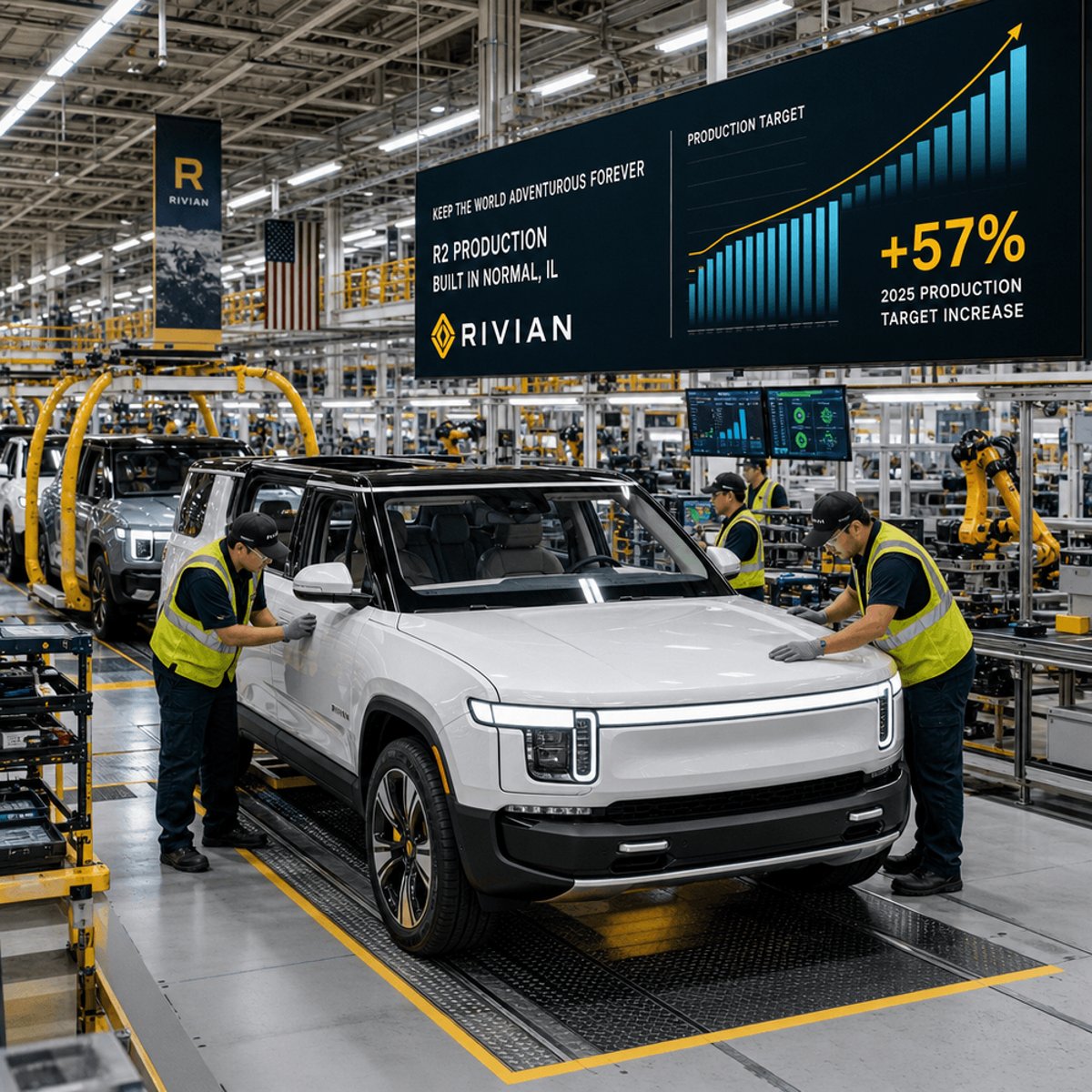 Rivian lifts 2026 sales guidance after R2 SUV ramp-up
