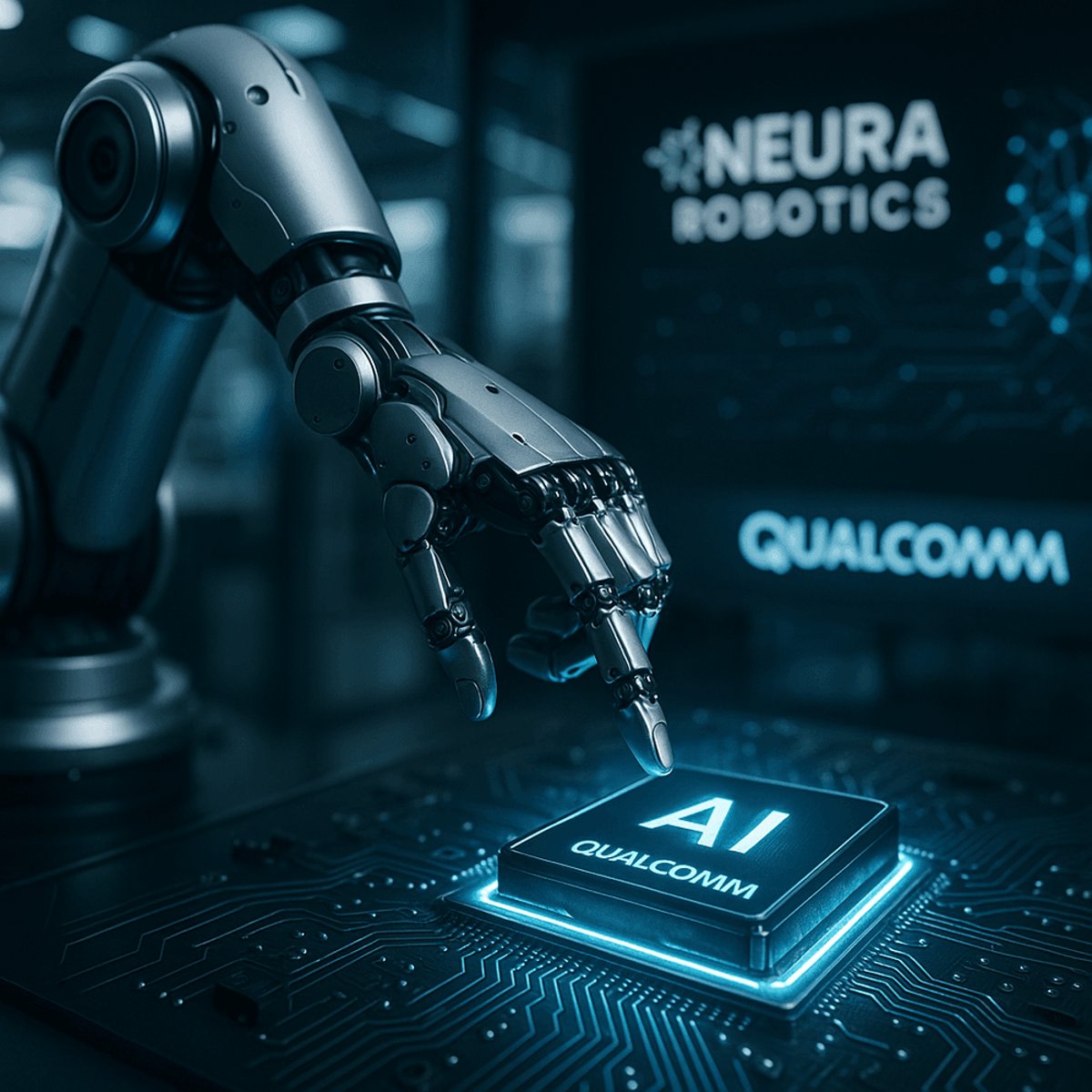 Qualcomm Bets Big on AI Robotics with Neura Partnership