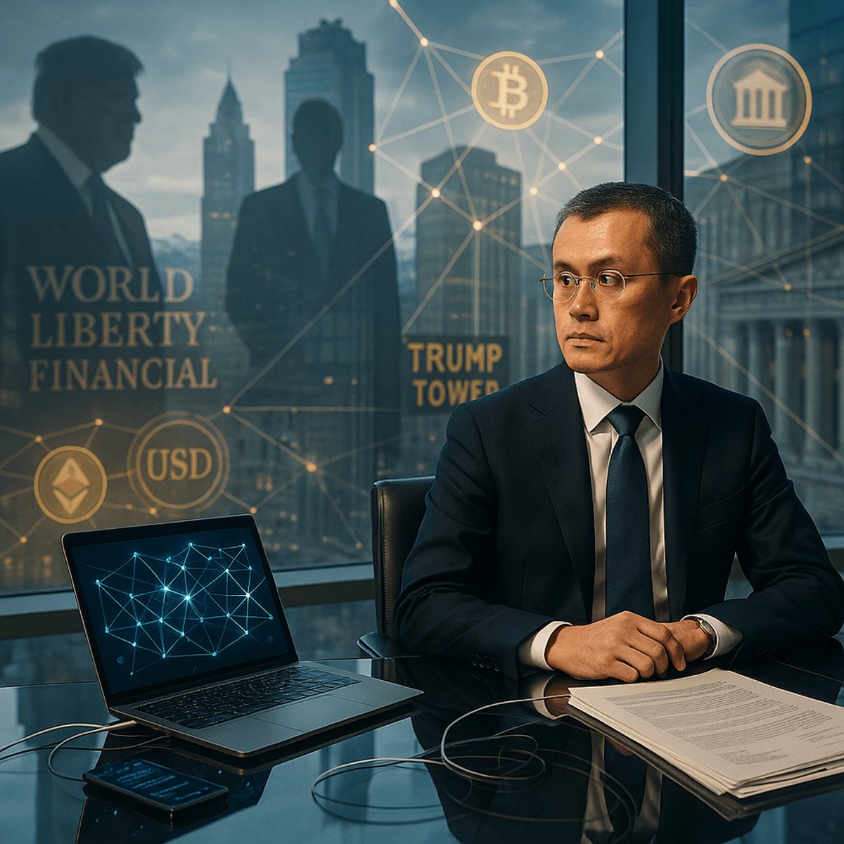 Binance's CZ Denies Trump Business Ties After Pardon