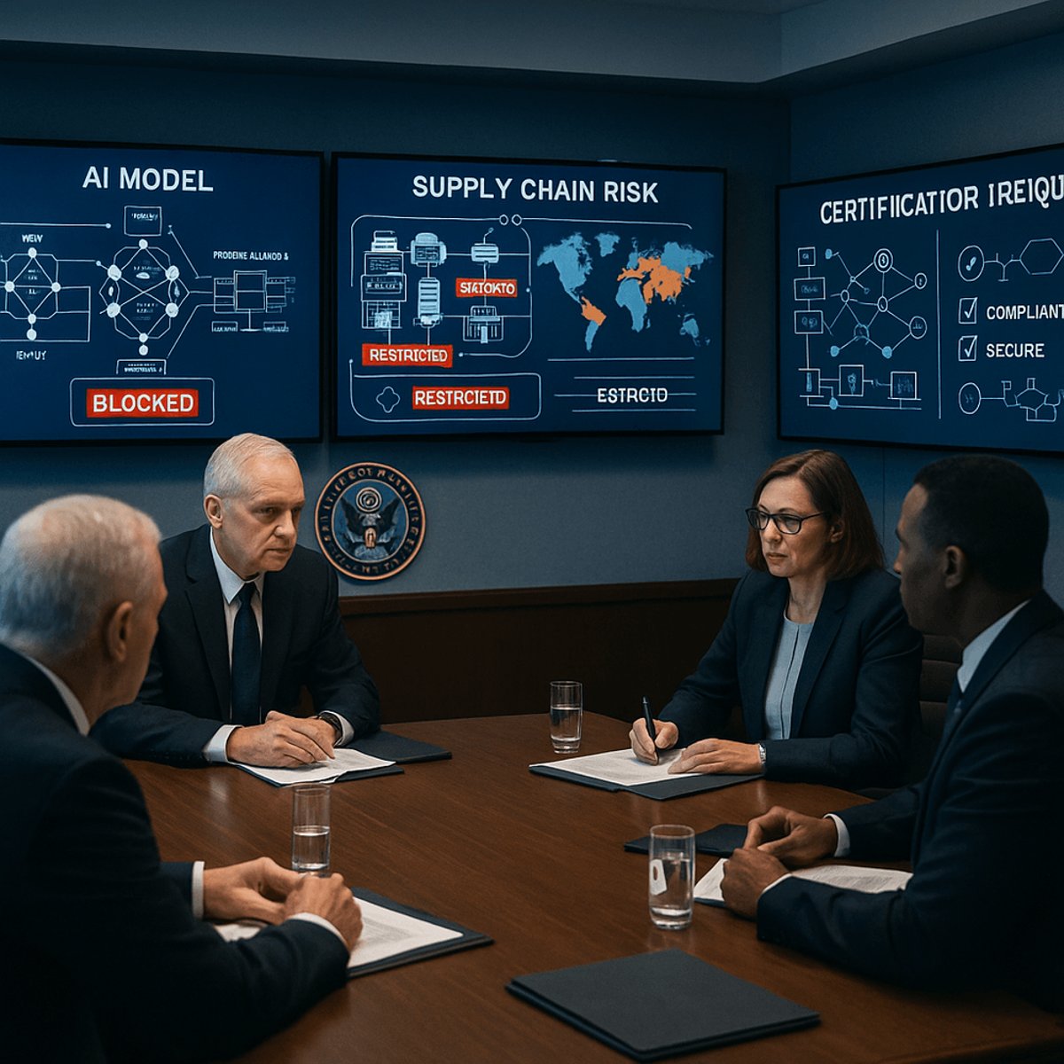 Pentagon Bans Anthropic AI Models from Defense Supply Chain