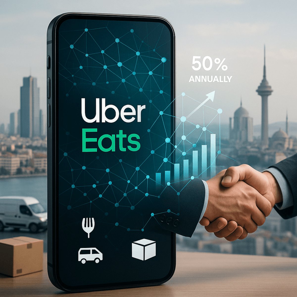 Uber Acquires Getir's Delivery Unit for $435M in Turkey Push