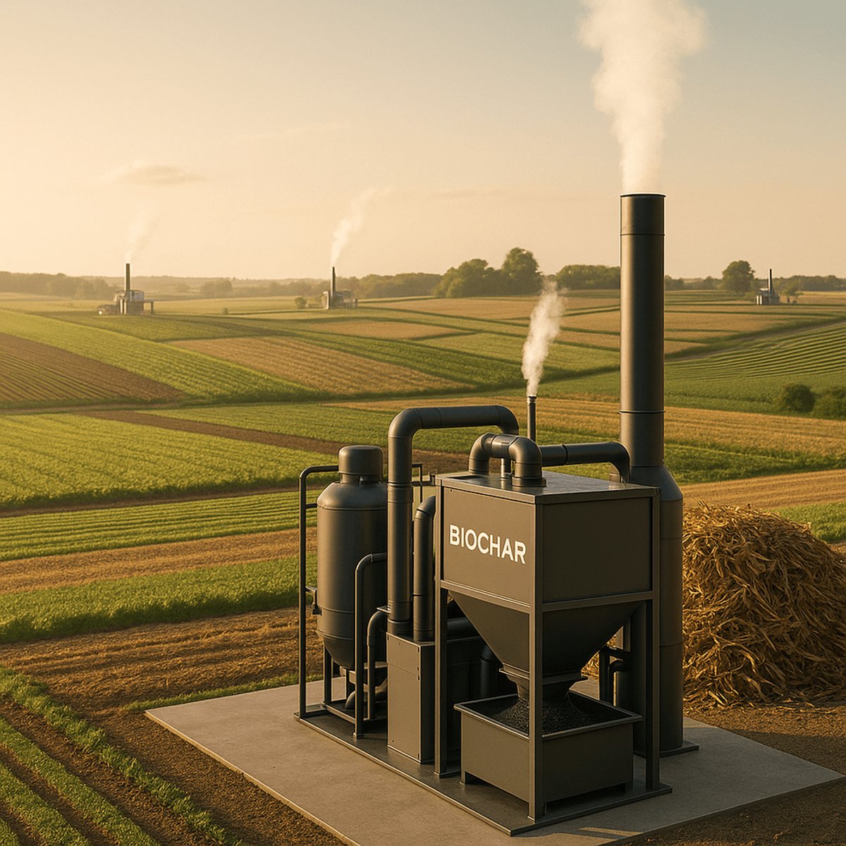 Terraton Raises $11.5M to McDonald's-ify Biochar Production