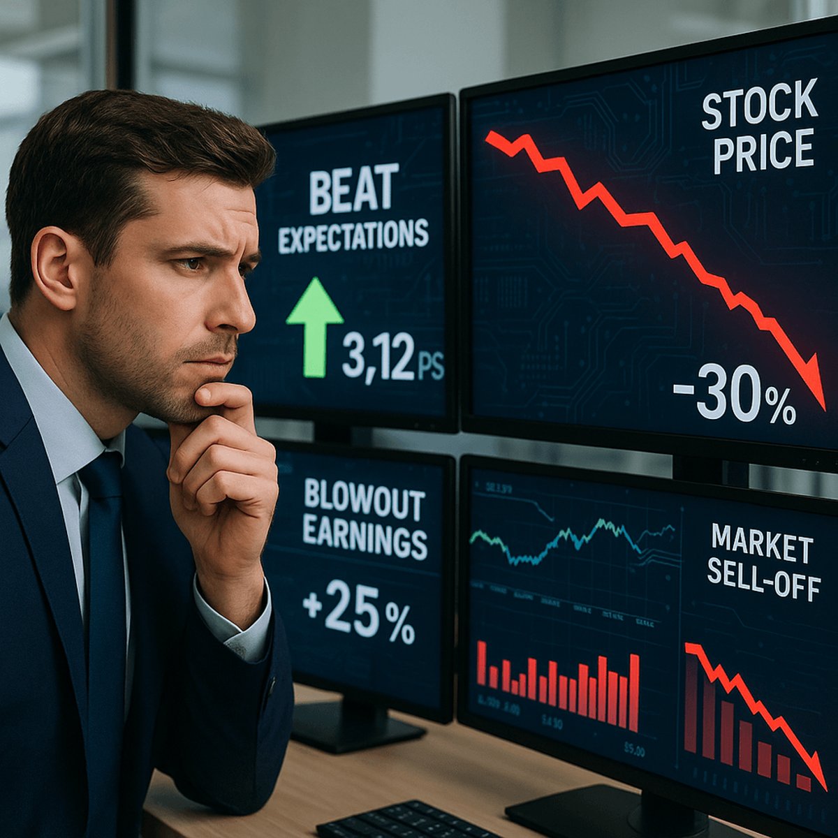 Micron Crashes 30% Despite Blowout Earnings Report