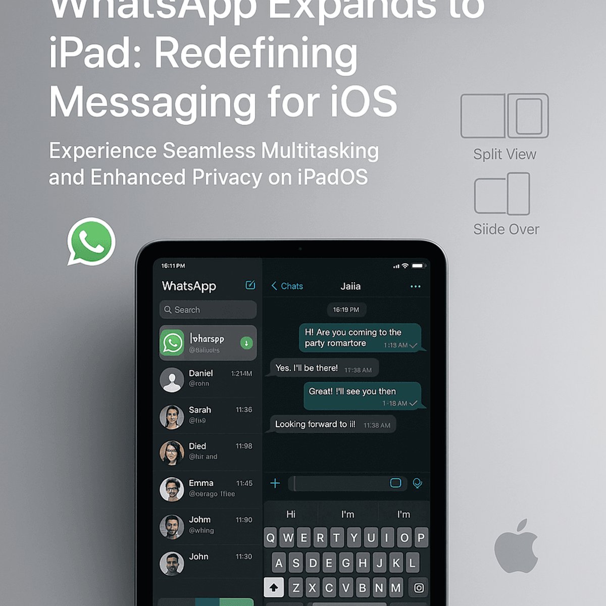 WhatsApp's Native iPad App Launches