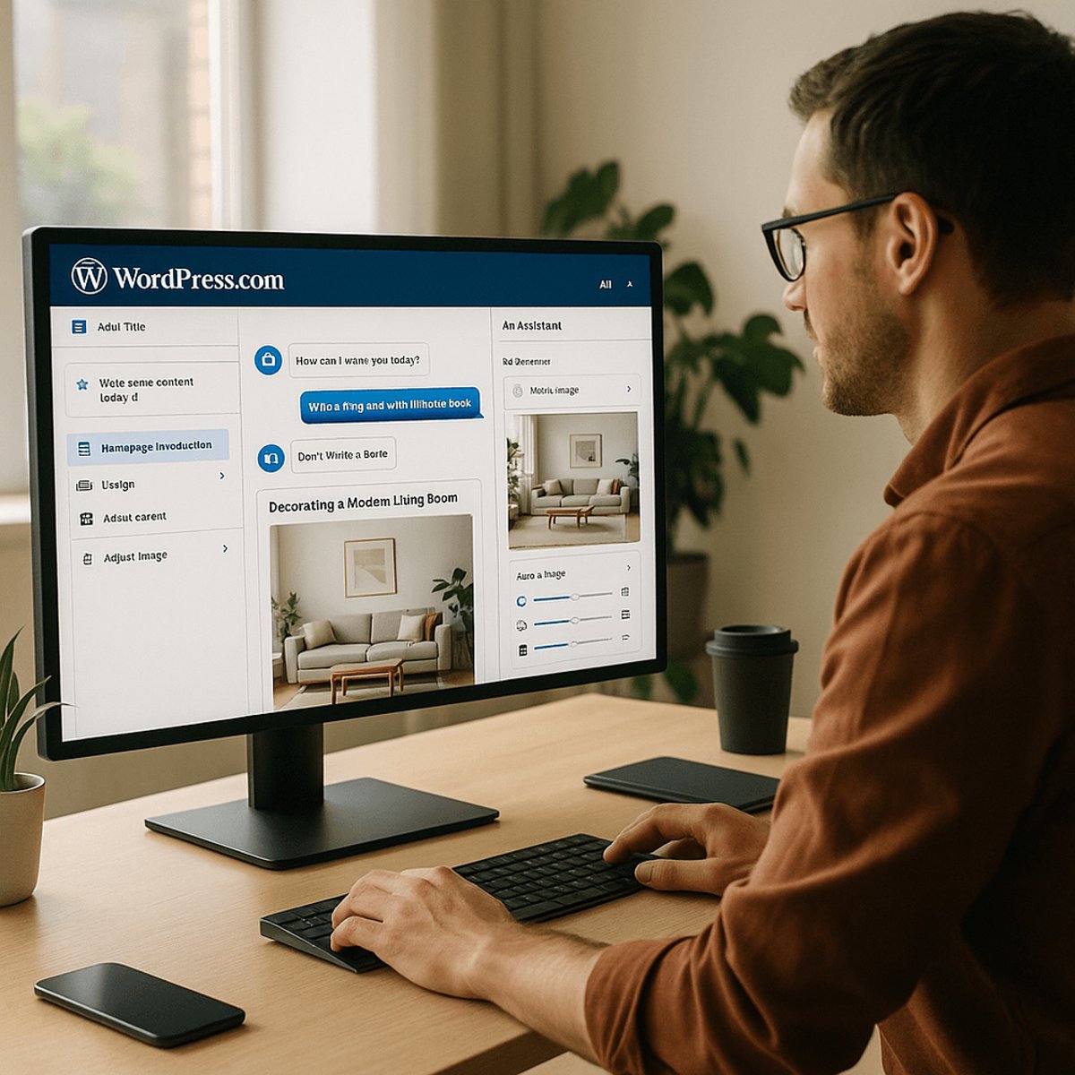 WordPress.com Launches AI Assistant for Editing and Design