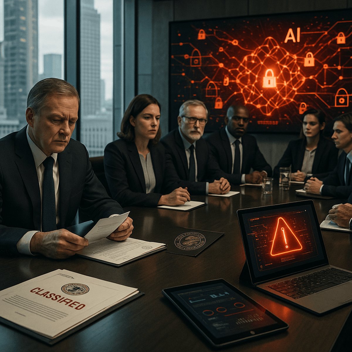 Fed Chair, Treasury Brief Bank CEOs on Anthropic AI Threat