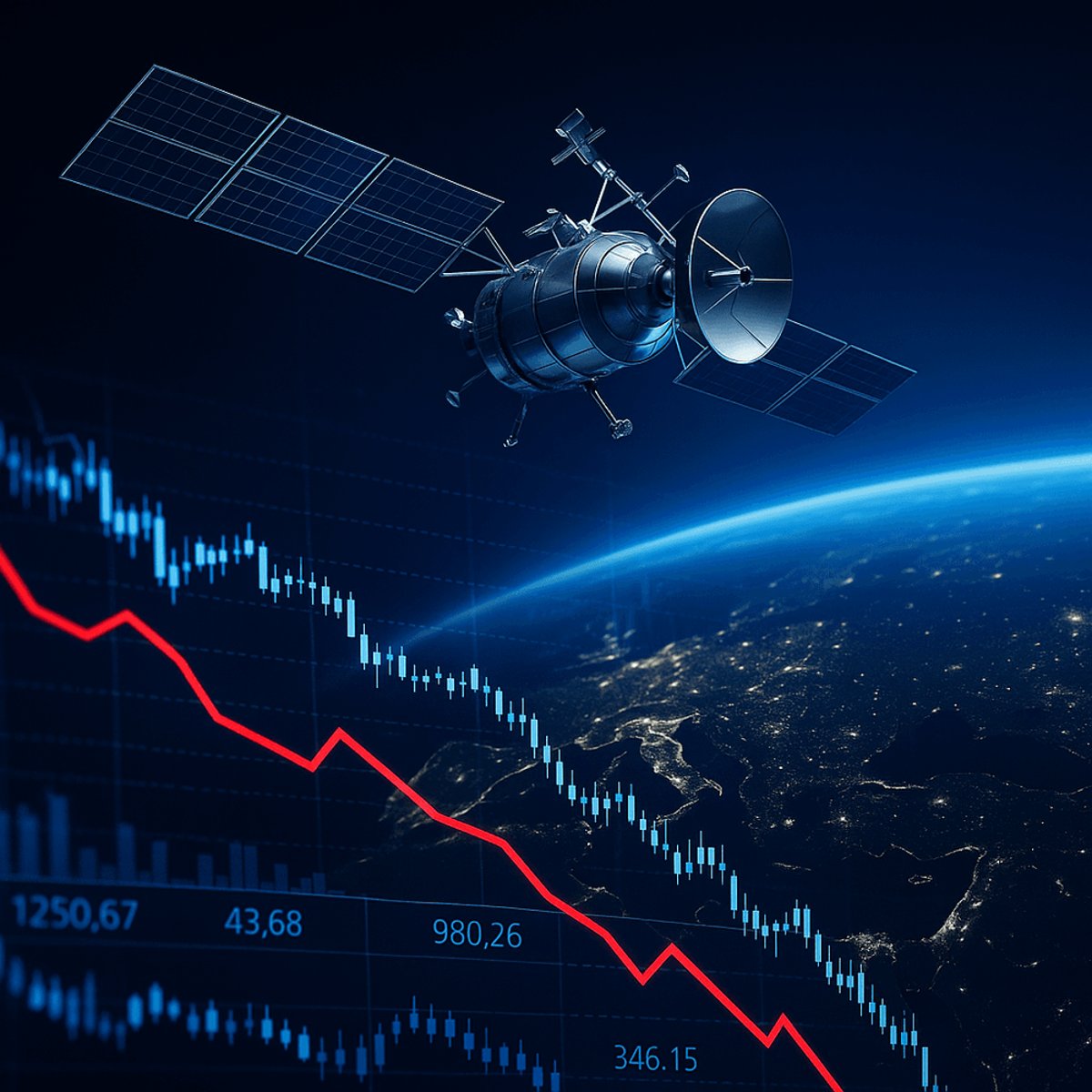 SoftBank dumps half its Eutelsat stake, shares crash 7%