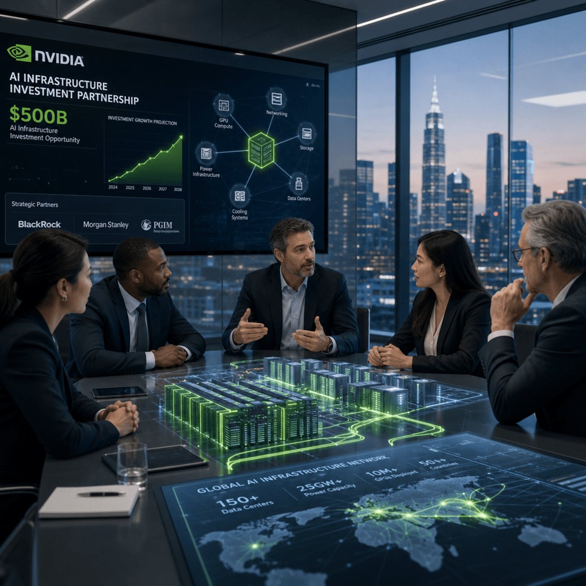 NVIDIA Turns AI Compute Into $500B Asset Class