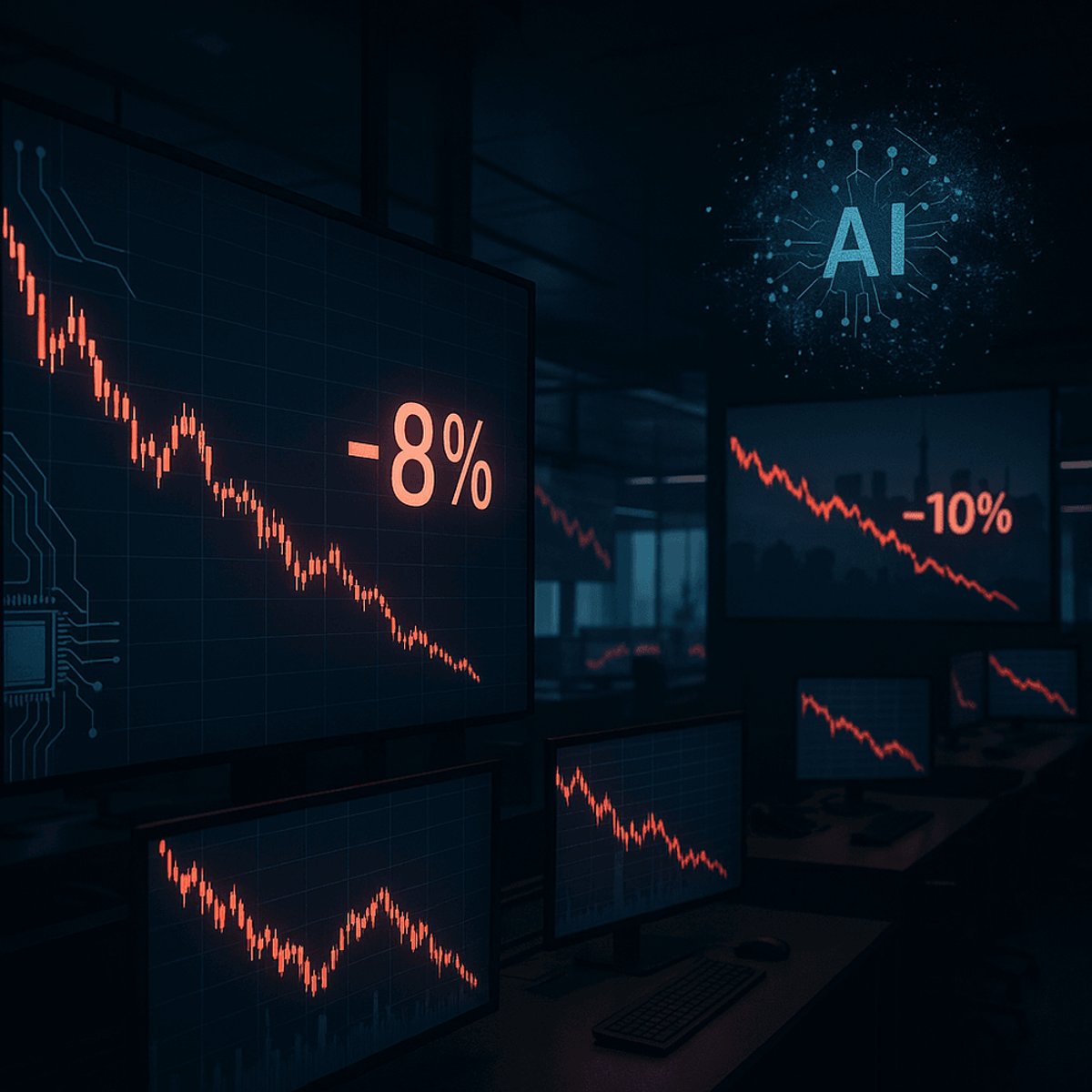 SoftBank Slides 8% as AI Stock Selloff Spreads Globally