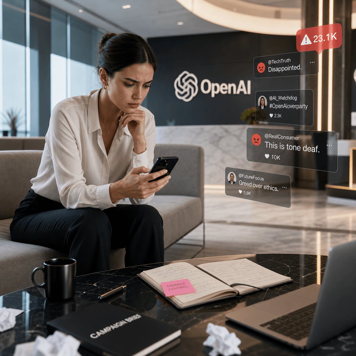 OpenAI's Luxury Influencer Trip Sparks Backlash