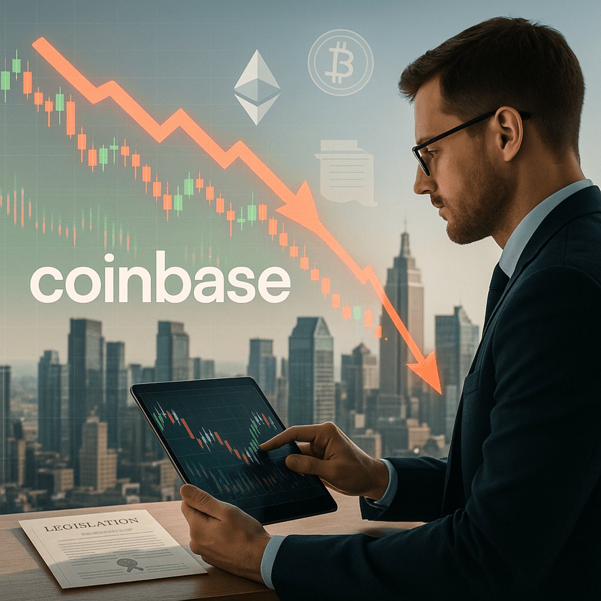 Coinbase's Slide: Strategic Insights for Investors