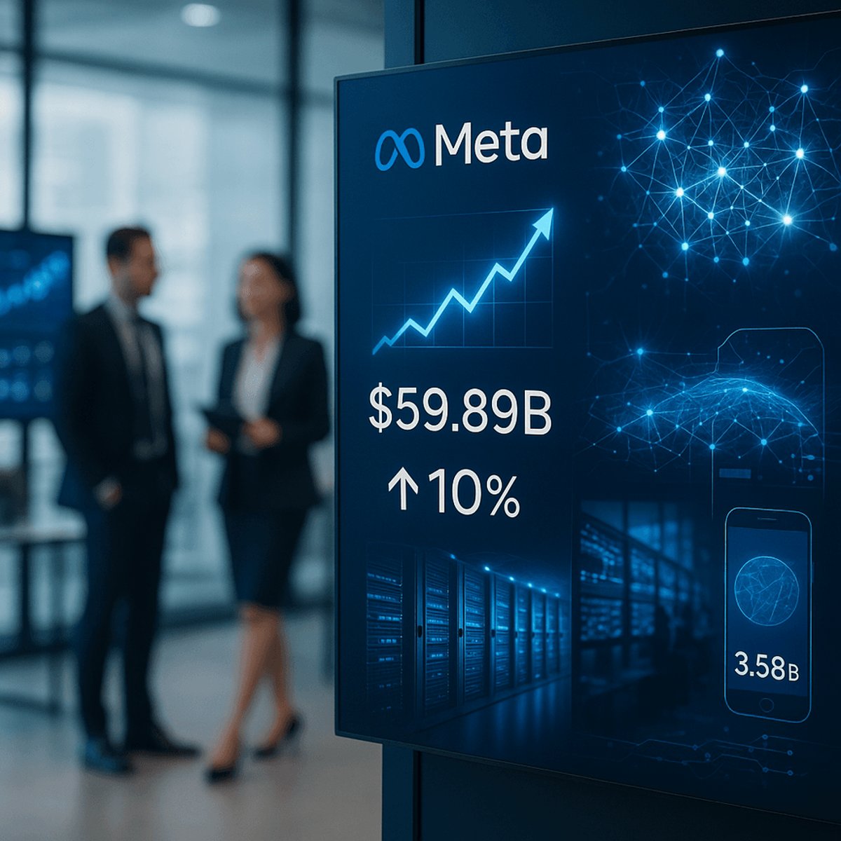 Meta shares surge 10% as Q4 earnings crush estimates
