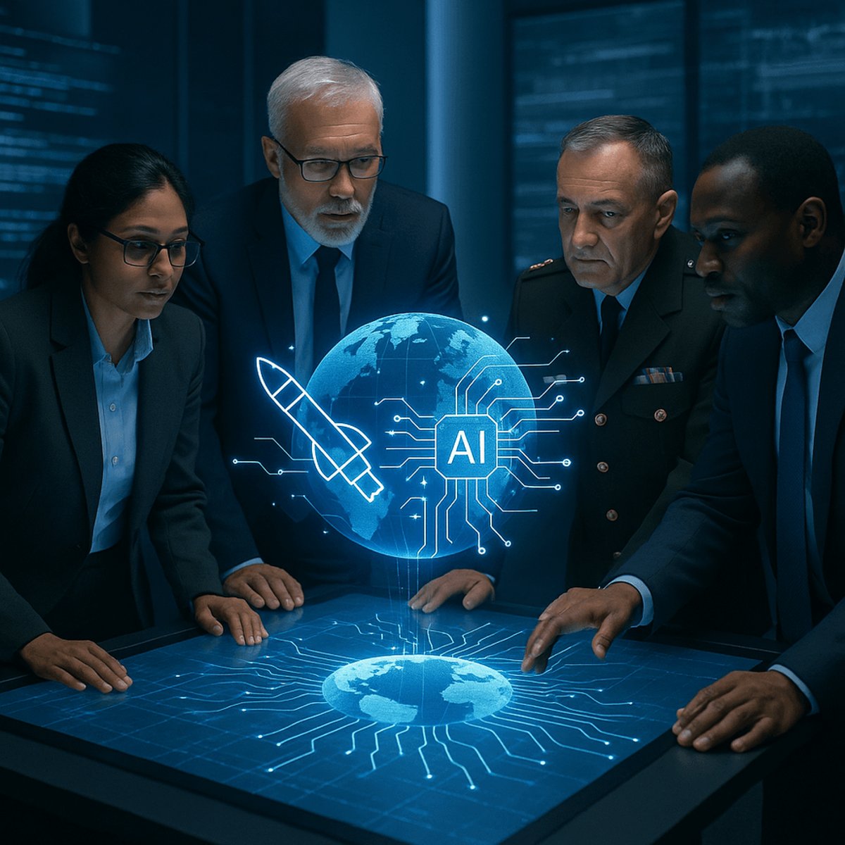 AI in Nukes - Inevitable but Risky Future