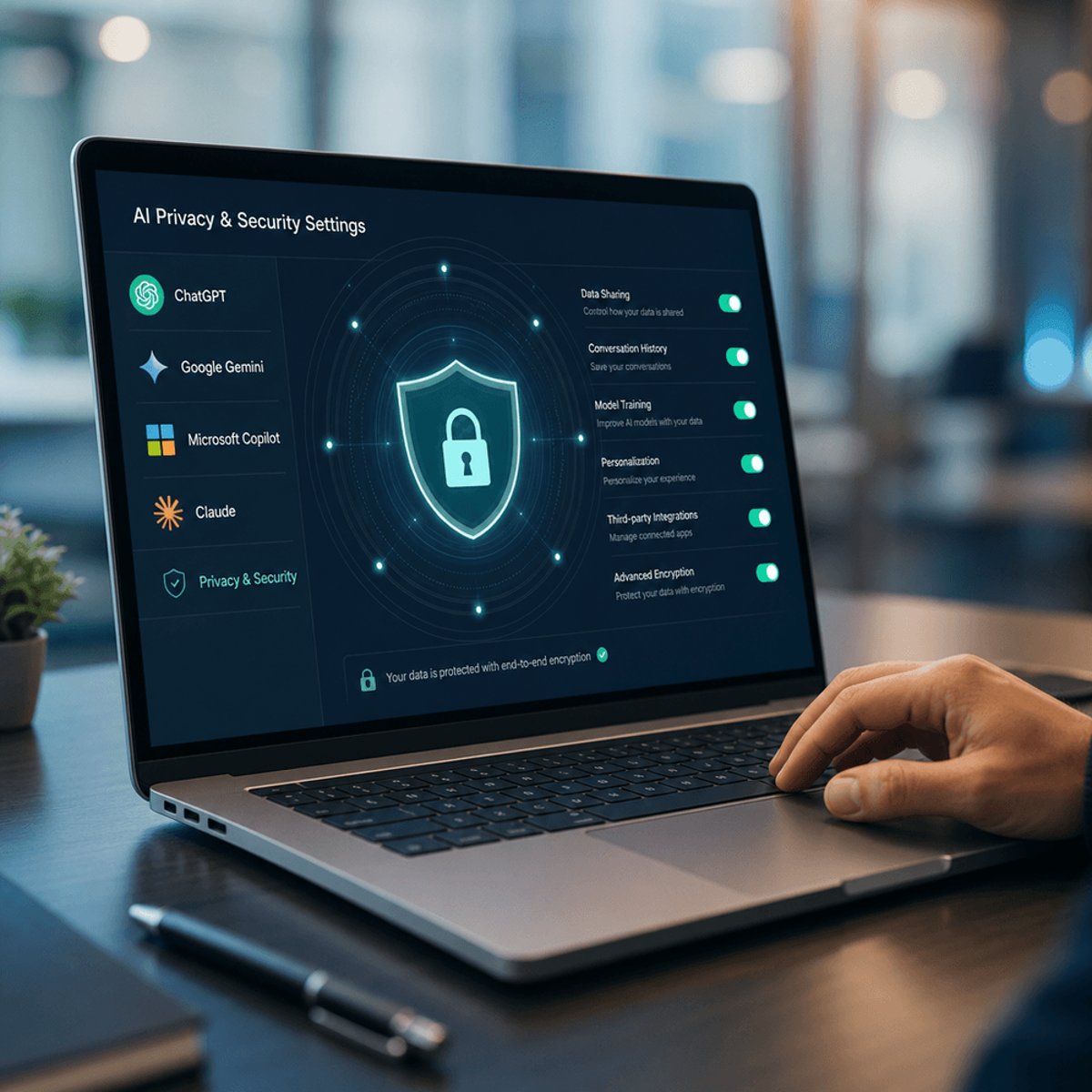 How to Lock Down Your AI Chatbot Privacy Settings Now