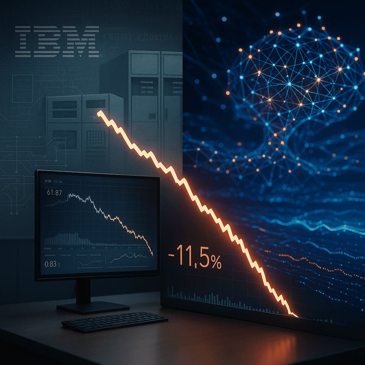 IBM Crashes 11% as Anthropic Threatens COBOL Empire