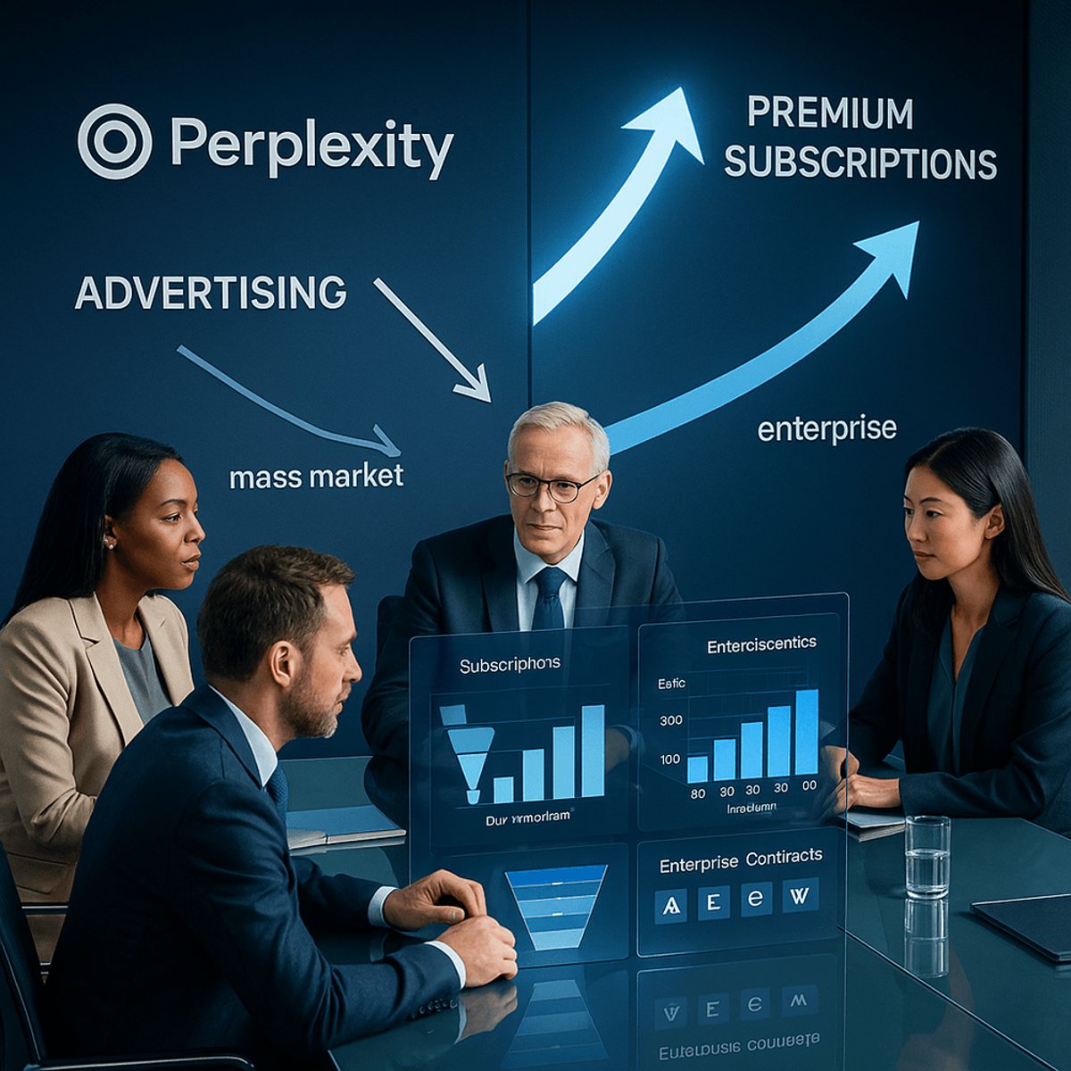 Perplexity Abandons Ad Model for Premium Enterprise Play