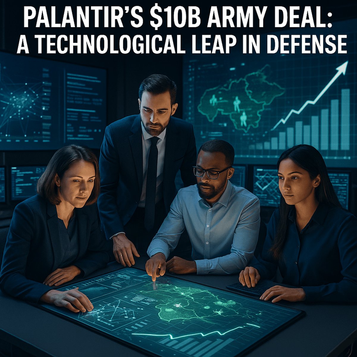 Palantir Snags $10B Army Deal: Tech & Security Gains