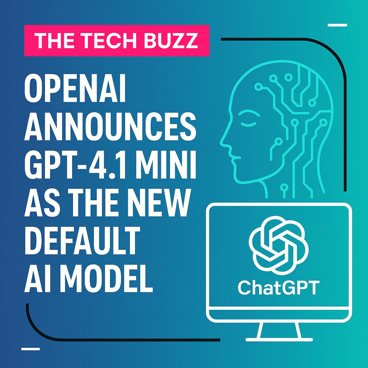 ChatGPT Transforms with GPT-4.1 Mini as the Default Model