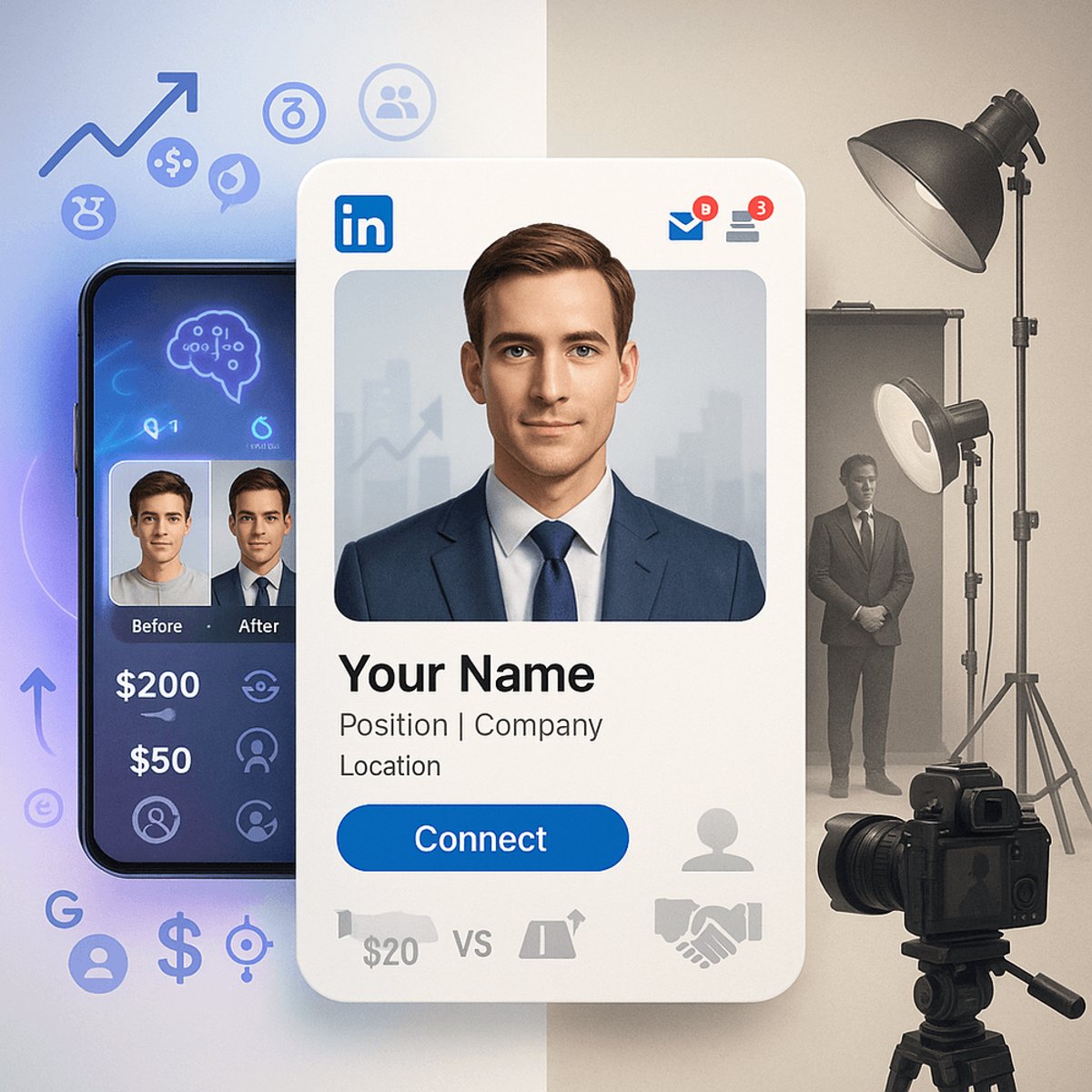 AI Headshots Reshape Job Hunt as Gen Z Ditches $200 Studios