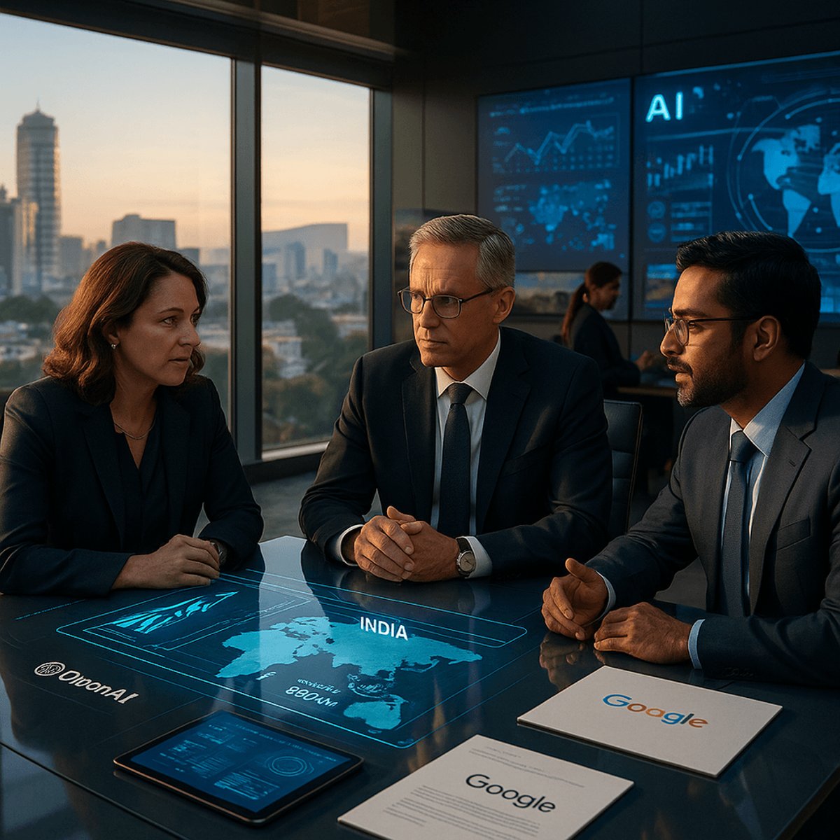OpenAI and Google CEOs Head to India for High-Stakes AI Summit