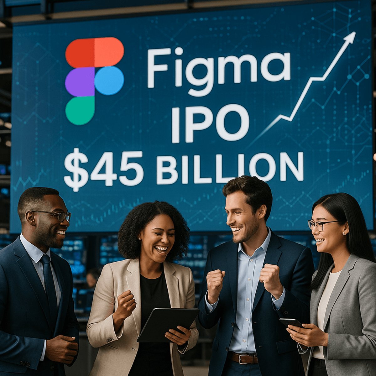 Figma's IPO: $45B Market Cap Boosts Valuations