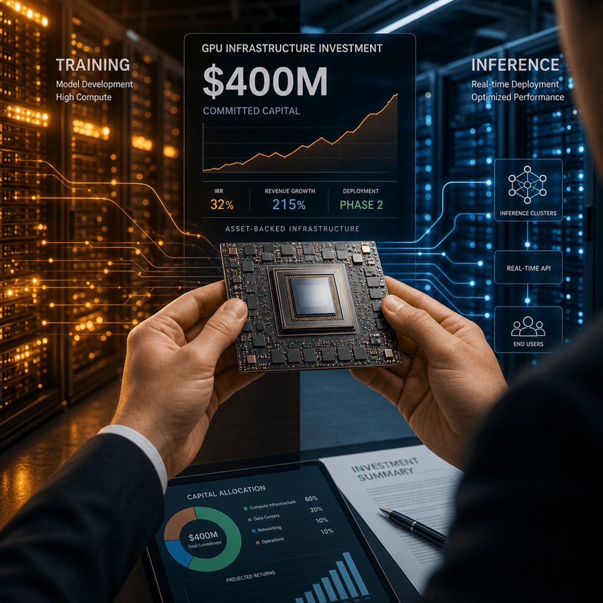 GPU Financiers Bet $400M on Inference Chips in Market Shift