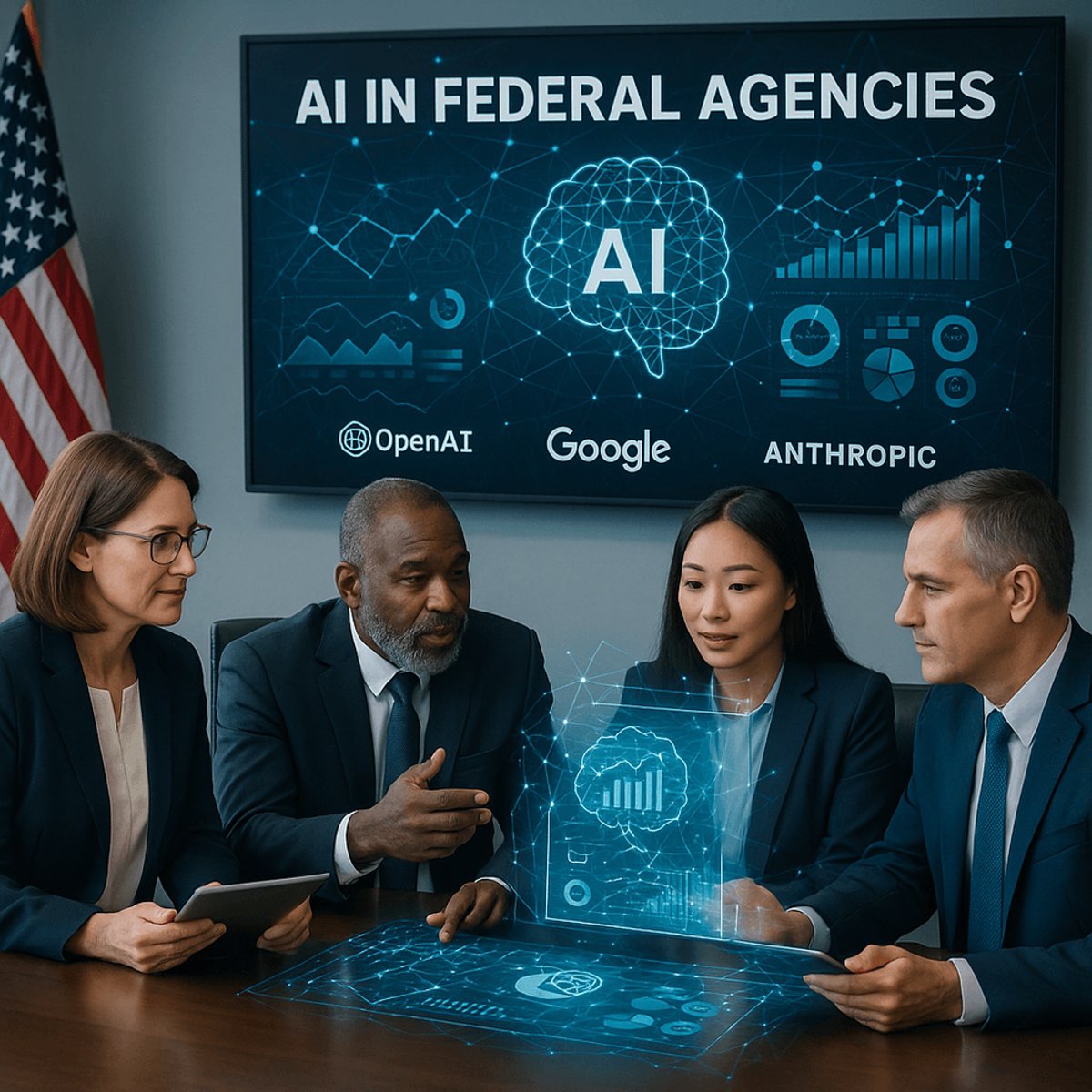 AI Vendors Approved for US Agencies Boost Efficiency