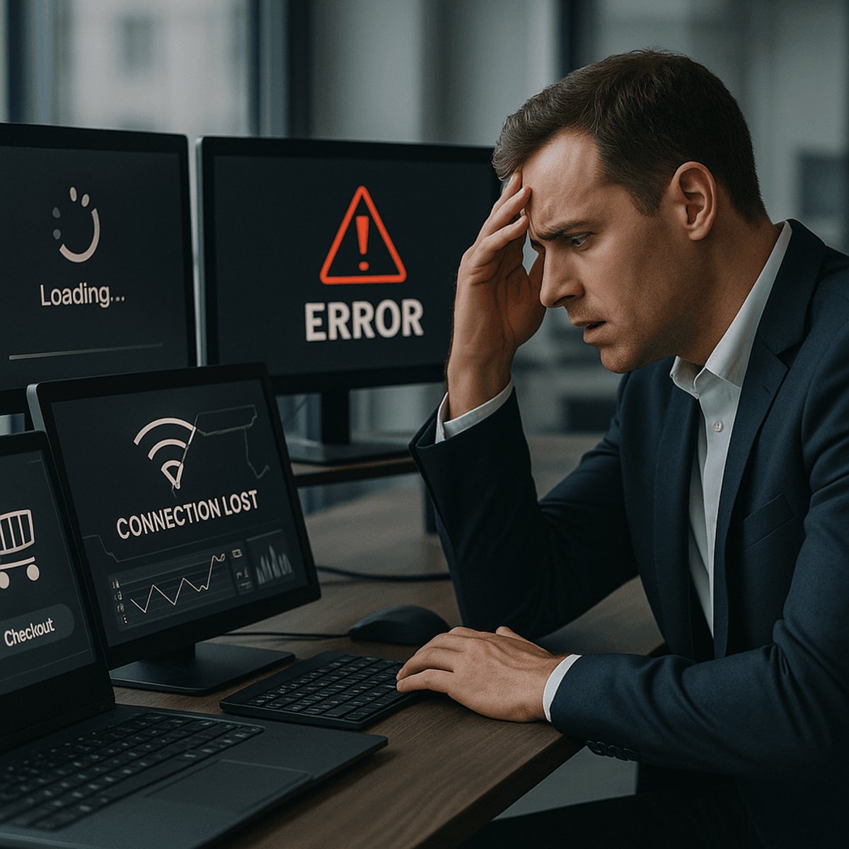 Shopify crashes during Cyber Monday peak, merchants locked out