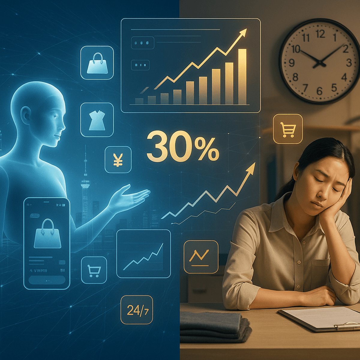 AI Avatars Outsell Human Staff 30% on Chinese E-commerce