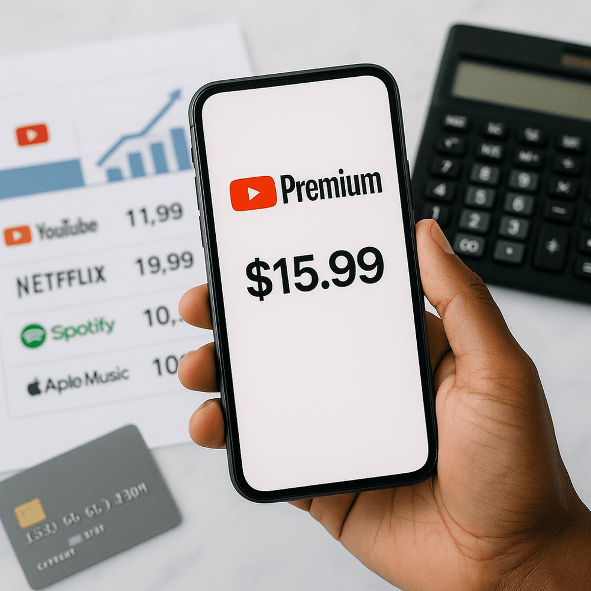 YouTube Premium Jumps to $15.99 as Google Hikes Prices