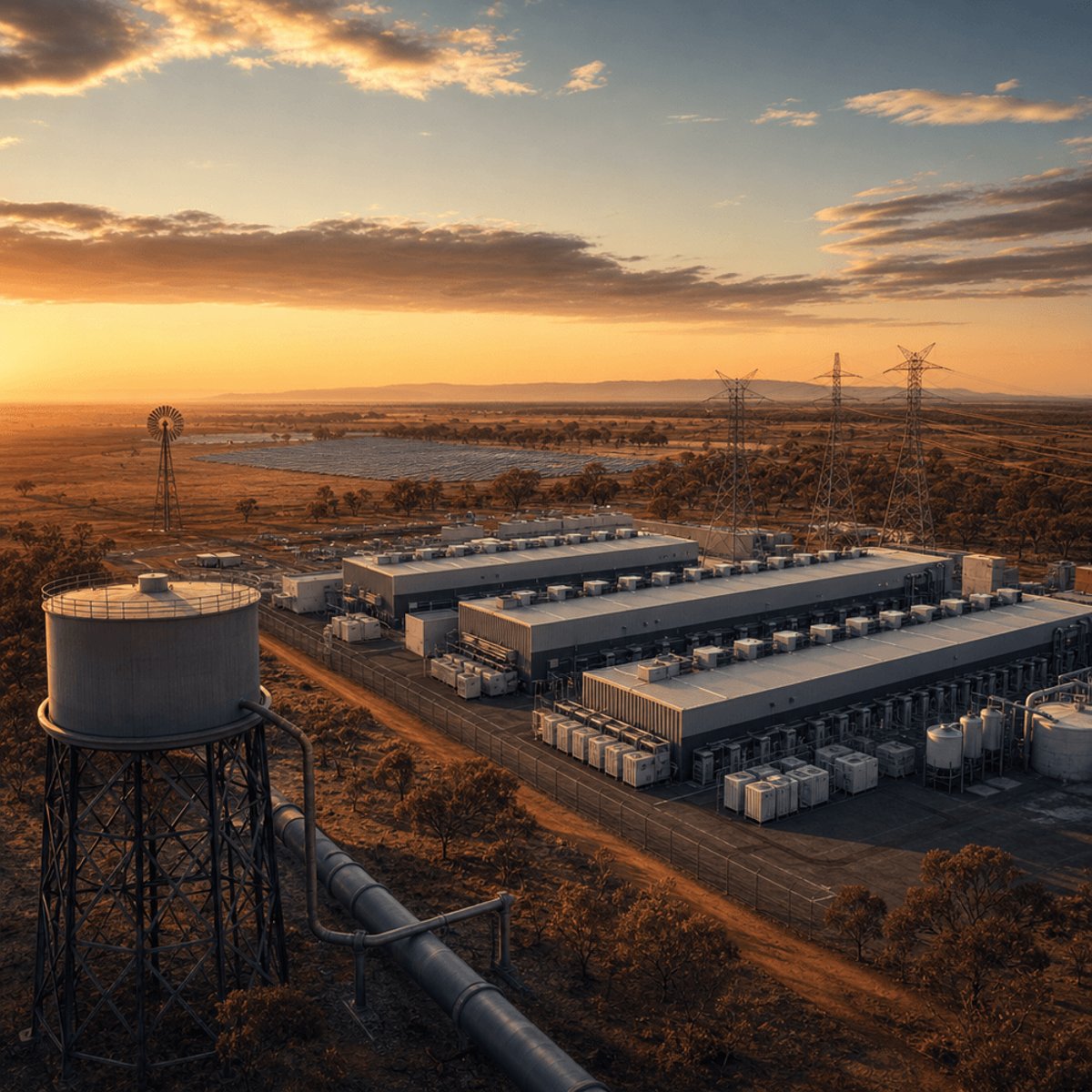Australia's Data Centre Boom Sparks Resource Fight