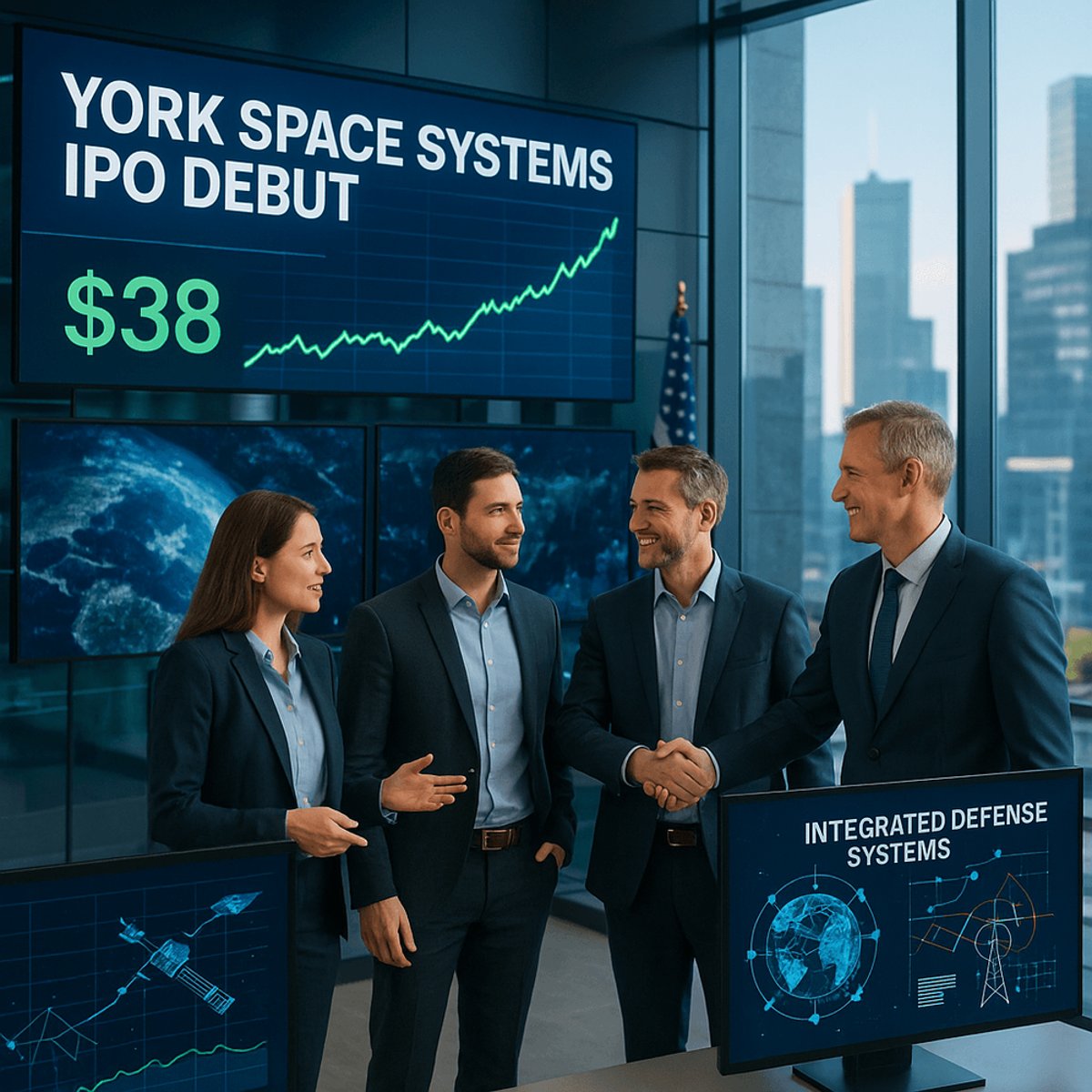 York Space debuts at $38, eyes Trump's Golden Dome contract