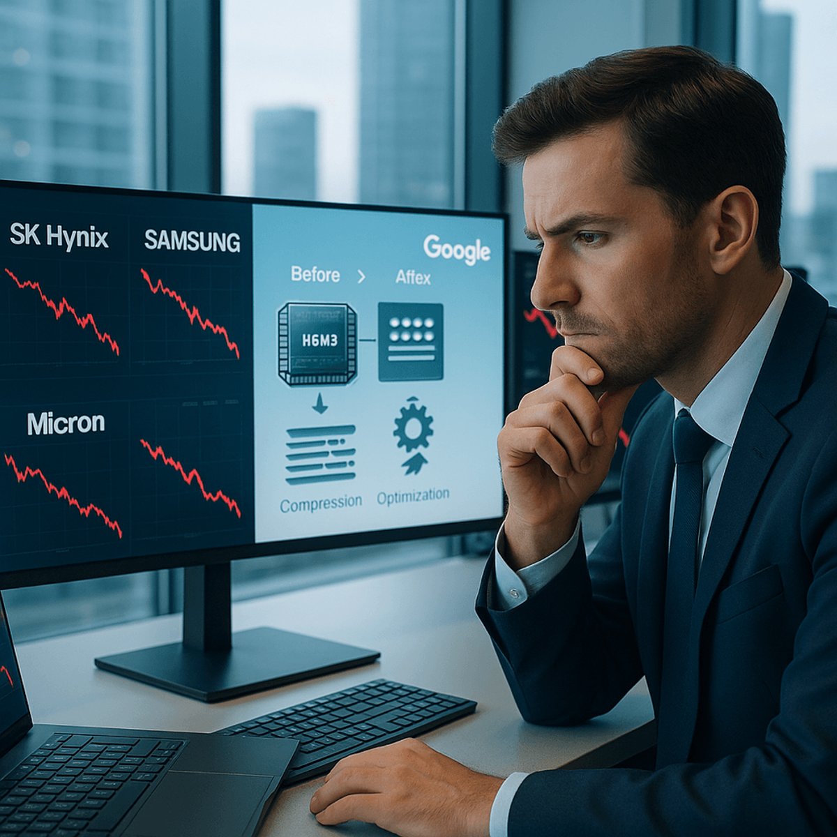 Google's AI Chip Breakthrough Tanks Memory Stock Market