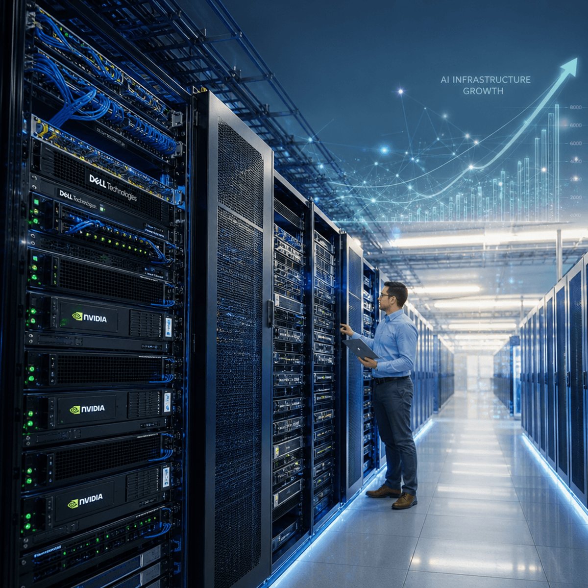 Dell Stock Jumps 9% on Tripled AI Server Forecast