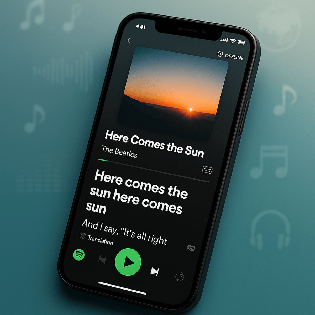 Spotify makes lyrics available offline, expands translations